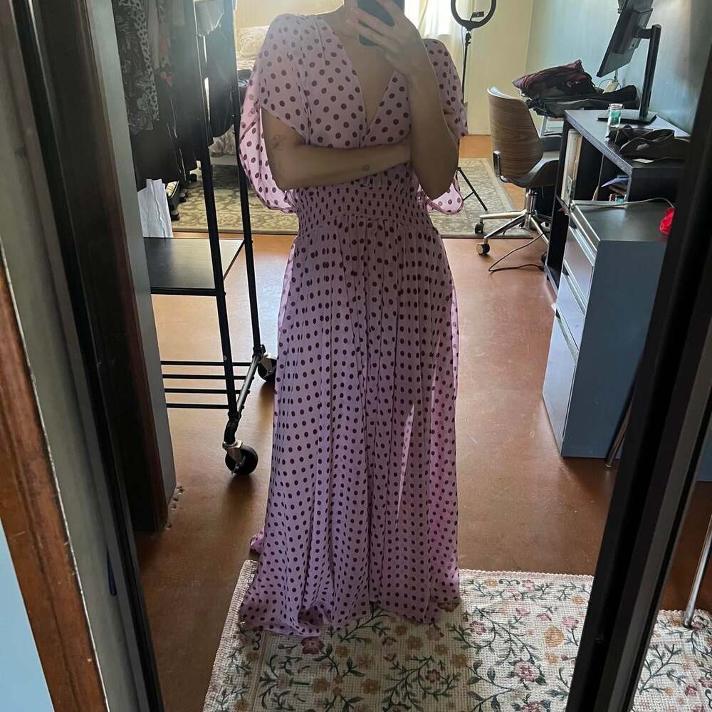 Kate Spade New York  Women's Purple and Pink Dress
